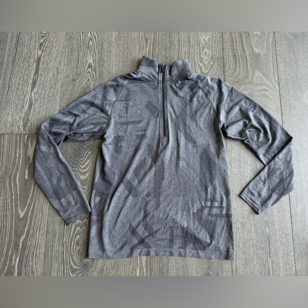Lululemon Metal Vent Tech Zip *Camo in Slate Size Large